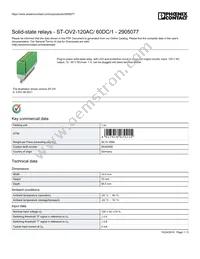 2905077 Datasheet Cover