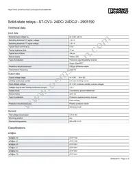 2905190 Datasheet Page 2