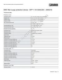 2905219 Datasheet Page 3