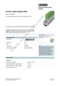 2905585 Datasheet Cover