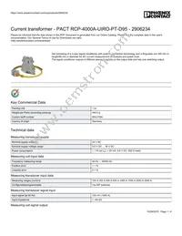 2906234 Datasheet Cover