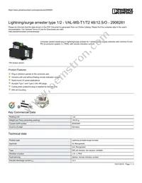 2906281 Datasheet Cover