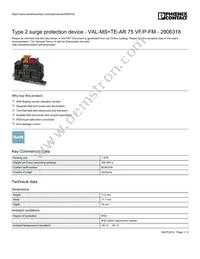 2906318 Datasheet Cover