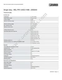 2908040 Datasheet Page 2