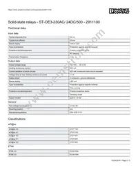 2911100 Datasheet Page 2