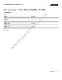 2911100 Datasheet Page 3