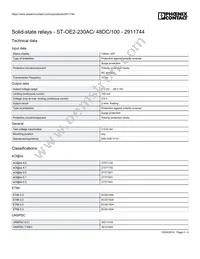 2911744 Datasheet Page 2