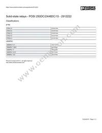 2912222 Datasheet Page 2