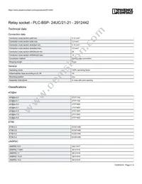 2912442 Datasheet Page 2