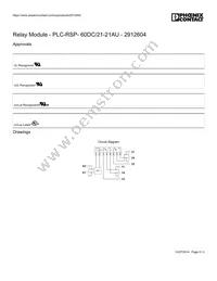 2912604 Datasheet Page 5