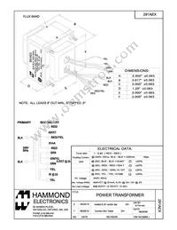 291AEX Datasheet Cover