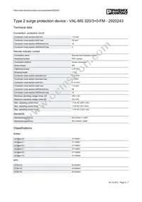 2920243 Datasheet Page 3