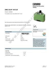 2940252 Datasheet Cover