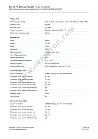 2940618 Datasheet Page 2