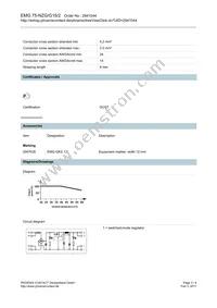 2941044 Datasheet Page 3