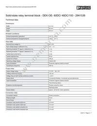 2941536 Datasheet Page 2