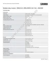 2942399 Datasheet Page 2