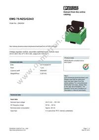 2942454 Datasheet Cover