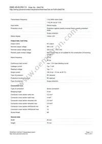 2942739 Datasheet Page 2