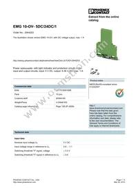 2944203 Datasheet Cover