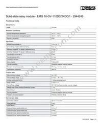 2944245 Datasheet Page 2