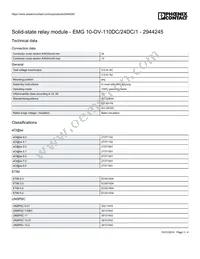 2944245 Datasheet Page 3