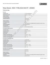 2946654 Datasheet Page 3