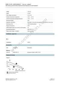 2948827 Datasheet Page 3