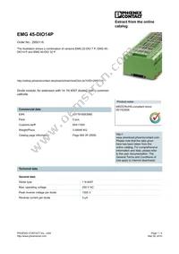 2950116 Datasheet Cover