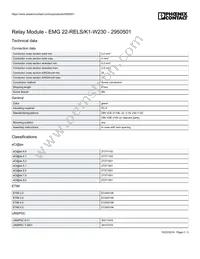 2950501 Datasheet Page 2