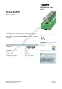 2950666 Datasheet Cover