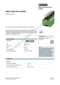 2952172 Datasheet Cover