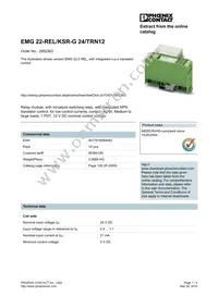 2952363 Datasheet Cover