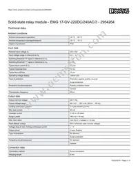 2954264 Datasheet Page 2