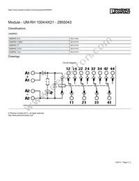 2955043 Datasheet Page 2