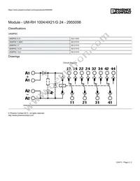 2955098 Datasheet Page 2