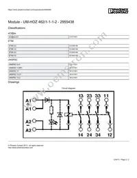 2955438 Datasheet Page 2