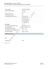 2960384 Datasheet Page 2