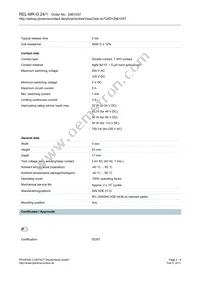 2961037 Datasheet Page 2