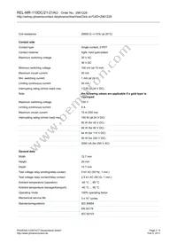 2961228 Datasheet Page 2