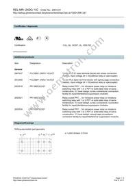 2961341 Datasheet Page 3