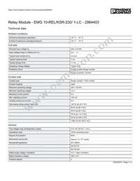 2964403 Datasheet Page 2