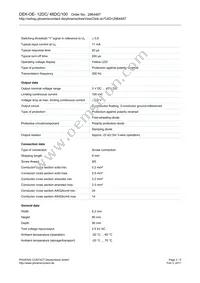 2964487 Datasheet Page 2