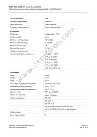 2964500 Datasheet Page 2