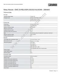 2964843 Datasheet Page 2