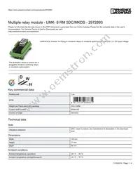 2972893 Datasheet Cover