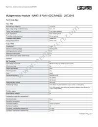 2972945 Datasheet Page 2