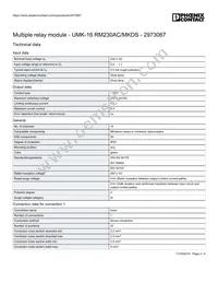 2973067 Datasheet Page 2