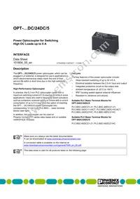 2982126 Datasheet Cover