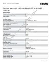 2982511 Datasheet Page 2